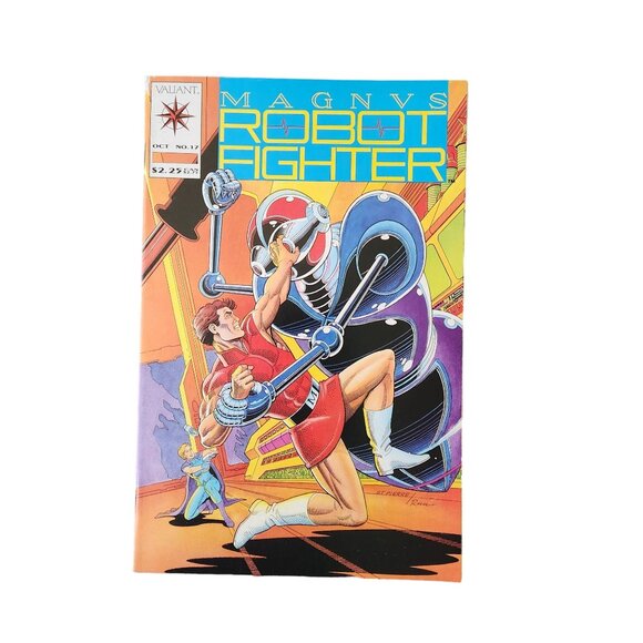 Valiant Magnus Robot Fighter #17 1992 Comic Book Collector Bagged Boarded - Picture 1 of 3